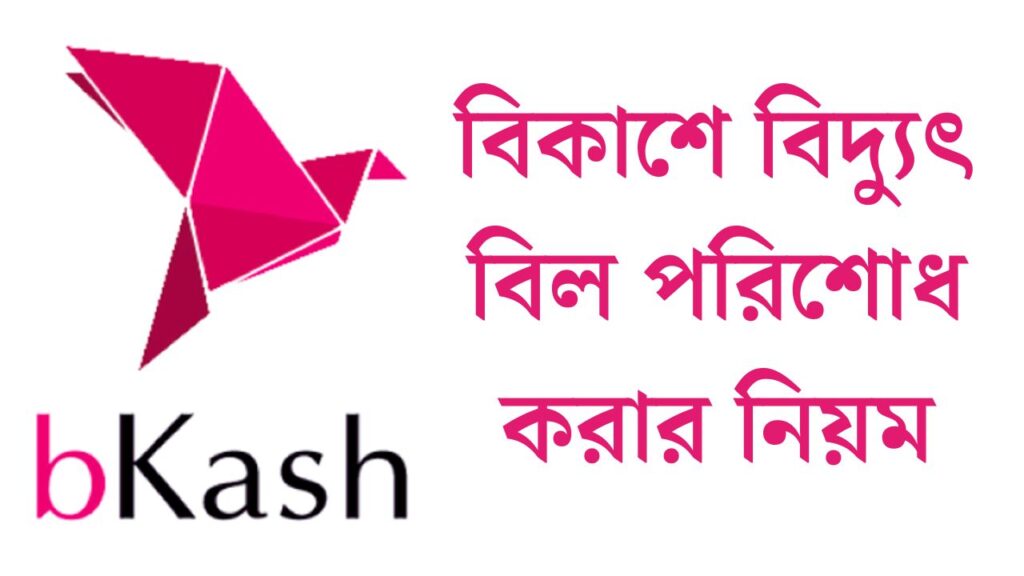 বিকাশে বিদ্যুৎ বিল পরিশোধ করার নিয়ম