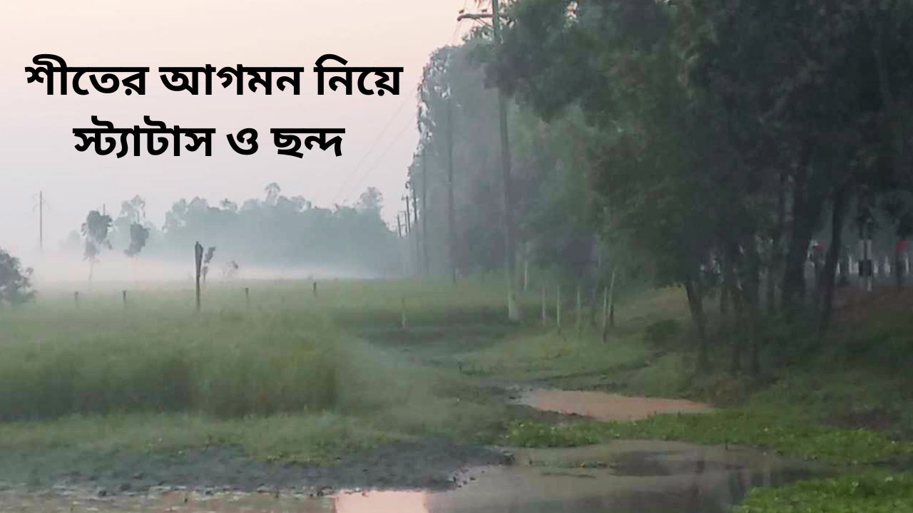 শীতের আগমন নিয়ে স্ট্যাটাস ও ছন্দ