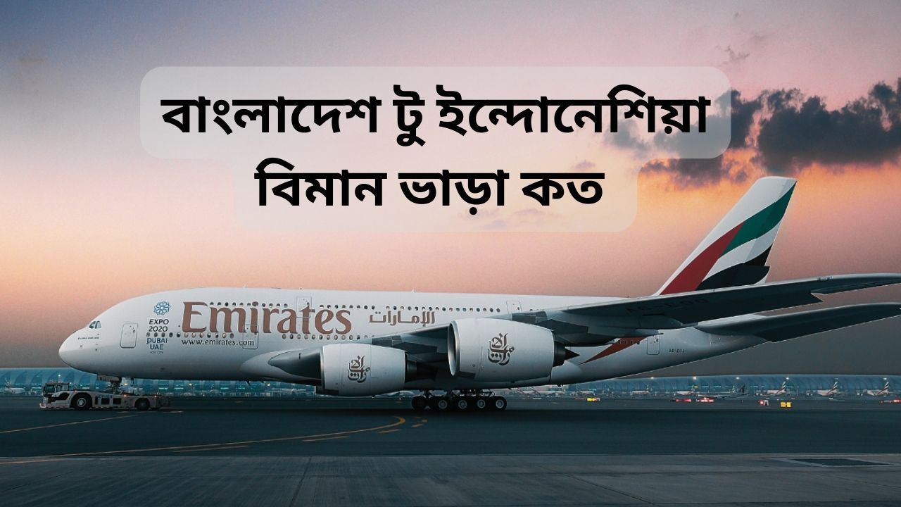 বাংলাদেশ টু ইন্দোনেশিয়া বিমান ভাড়া কত
